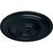 Ekena Millwork Traditional Ceiling Medallion (Fits Canopies up to 8 1/4"), 31 1/2"OD x 2 1/2"P, Night Shade CM31TRNSF - alternate 3